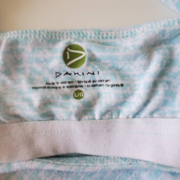 Turquoise Ombre Patterned Dakini Dress - Picture 4 of 5